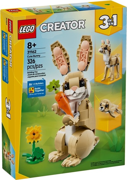 Creator 31162 Adorabile Coniglio