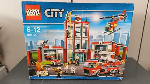 City Caserma dei Pompieri 60110 919 Pezzi Box Danneggiato