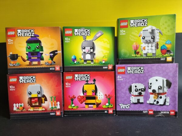 BrickHeadz Holiday Bundle 40270 40271 40272 40273 40380 40479