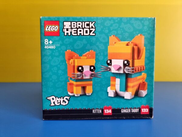BrickHeadz 40480 Gatto soriano