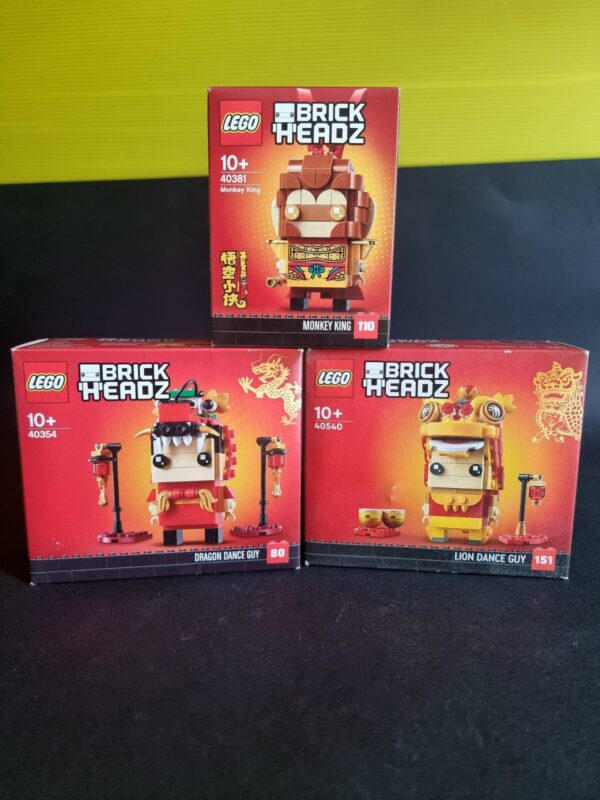 BrickHeadz Lotto Capodanno Cinese 40354 40381 40540
