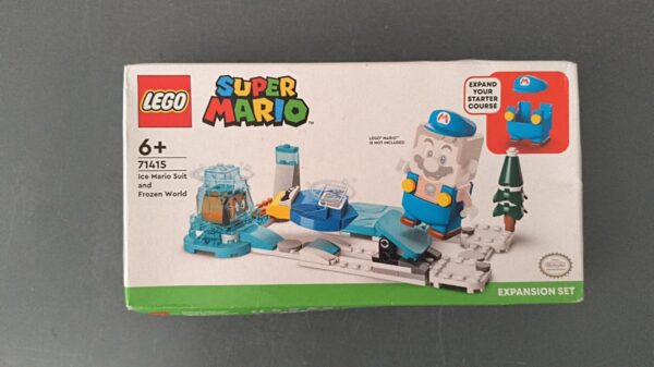 Super Mario 71415 Set de Expansão Fato de Gelo do Mario e Mundo Gelado